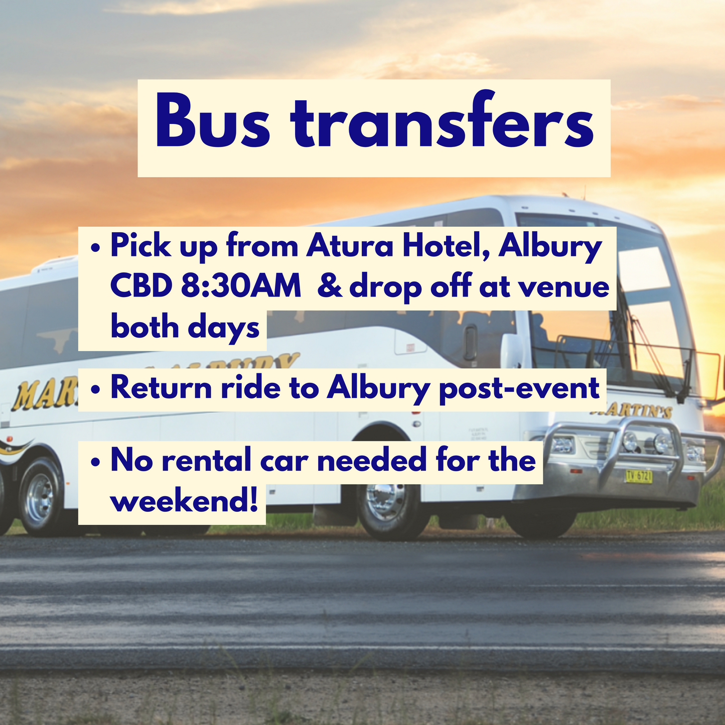 Bus Ticket - REGENERATE Albury